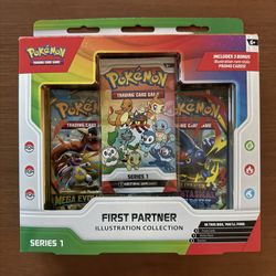 Pokemon First Partner Illustration Collection
