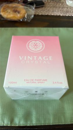 Vintage crystal 100 ml for ladies new in box