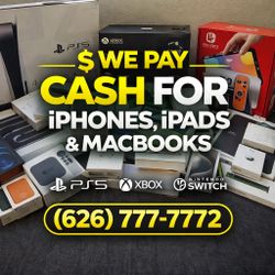 iPhone 15 16 17 Pro Max Buyer • MacBook iPad PS5 Xbox Cash