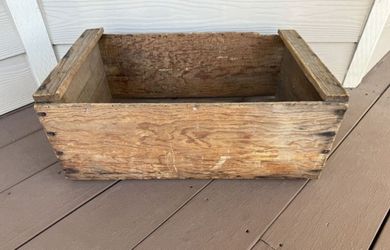 Old Wood Crate 