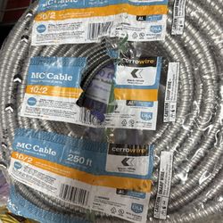 New MC Metal Clad Cable 10/2 250ft