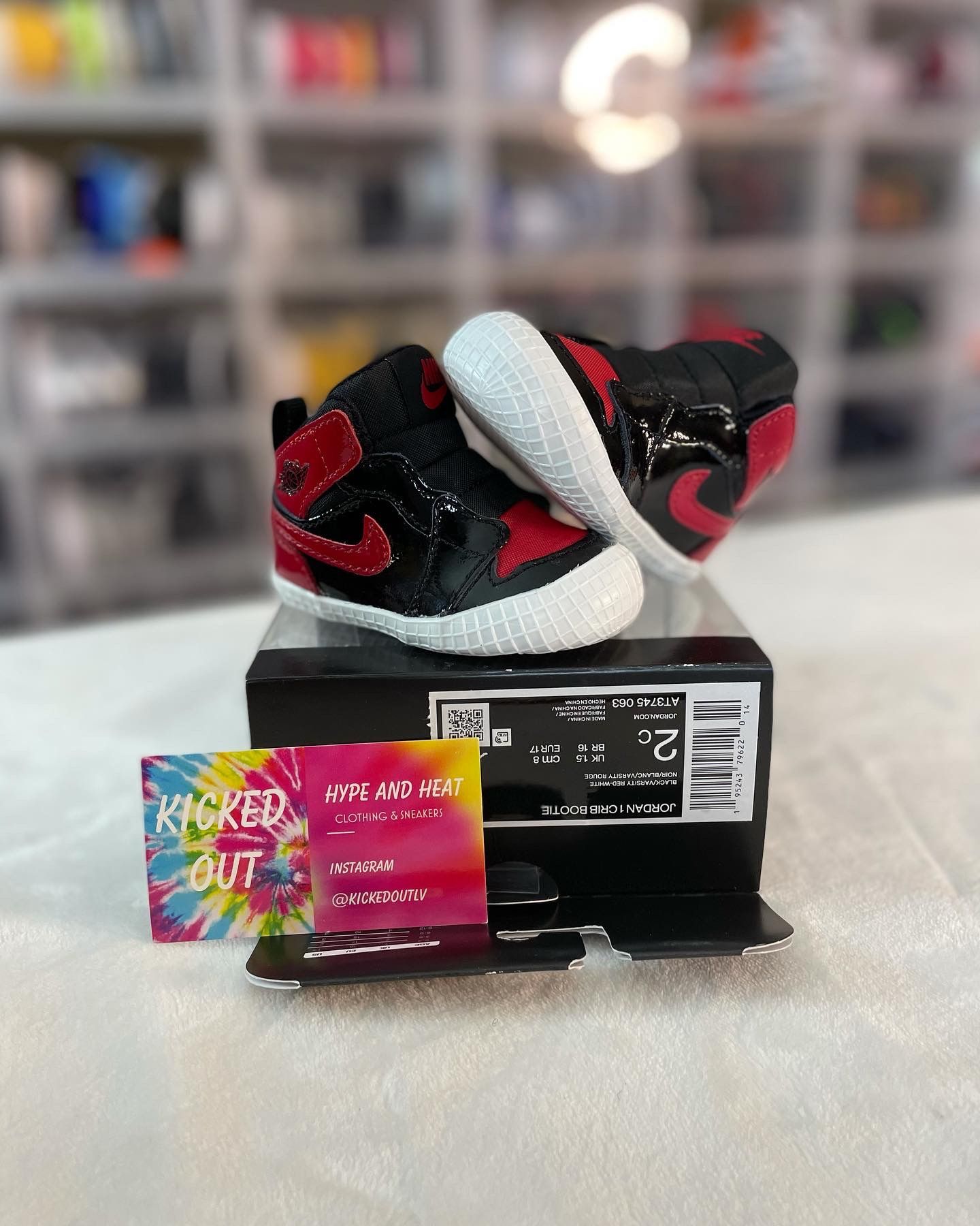 *NEW* Nike Air Jordan “Patent Bred” Size C And 3C Available