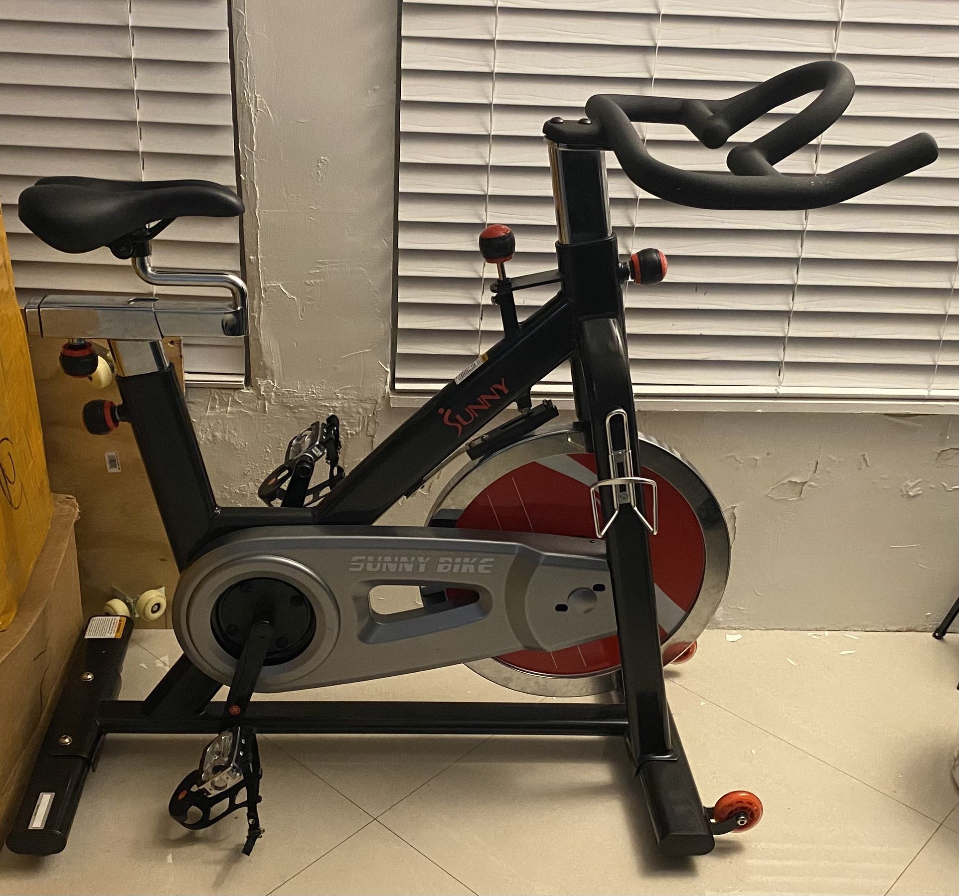 Sunny Health & Fitness Indoor Stationary Exercise Bike
