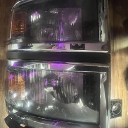 2014 Chevy Silverado Headlights Left & Right