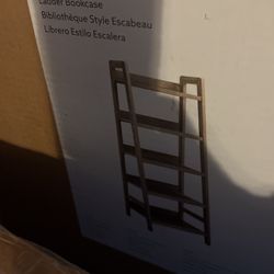 Ladder Bookcase Grey