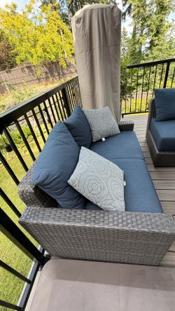 Luxury 4-Piece Outdoor Patio Conversation Set