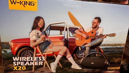 W-King X20 Wireless Speaker Massive Sound Brand New