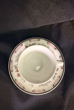 Vintage Leart Espresso Cup & Saucer Set (Made in Brazil)