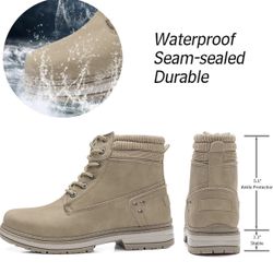 Women’s Tan Hiking/Work Boot