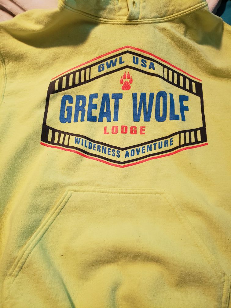 Great Wolf Lodge Hoodie Adult Small