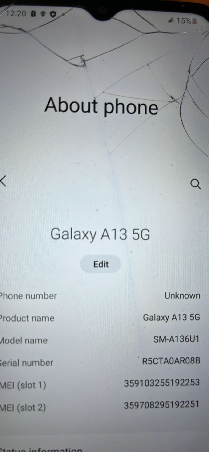 Samsung Galaxy A13 56