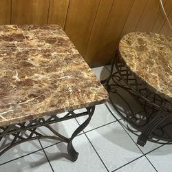 Round Marble Coffee/Center Tables