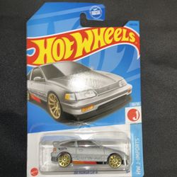 Hot Wheels 88 Honda CRX Grey