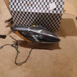 Maserati R.H. Front Headlight Black