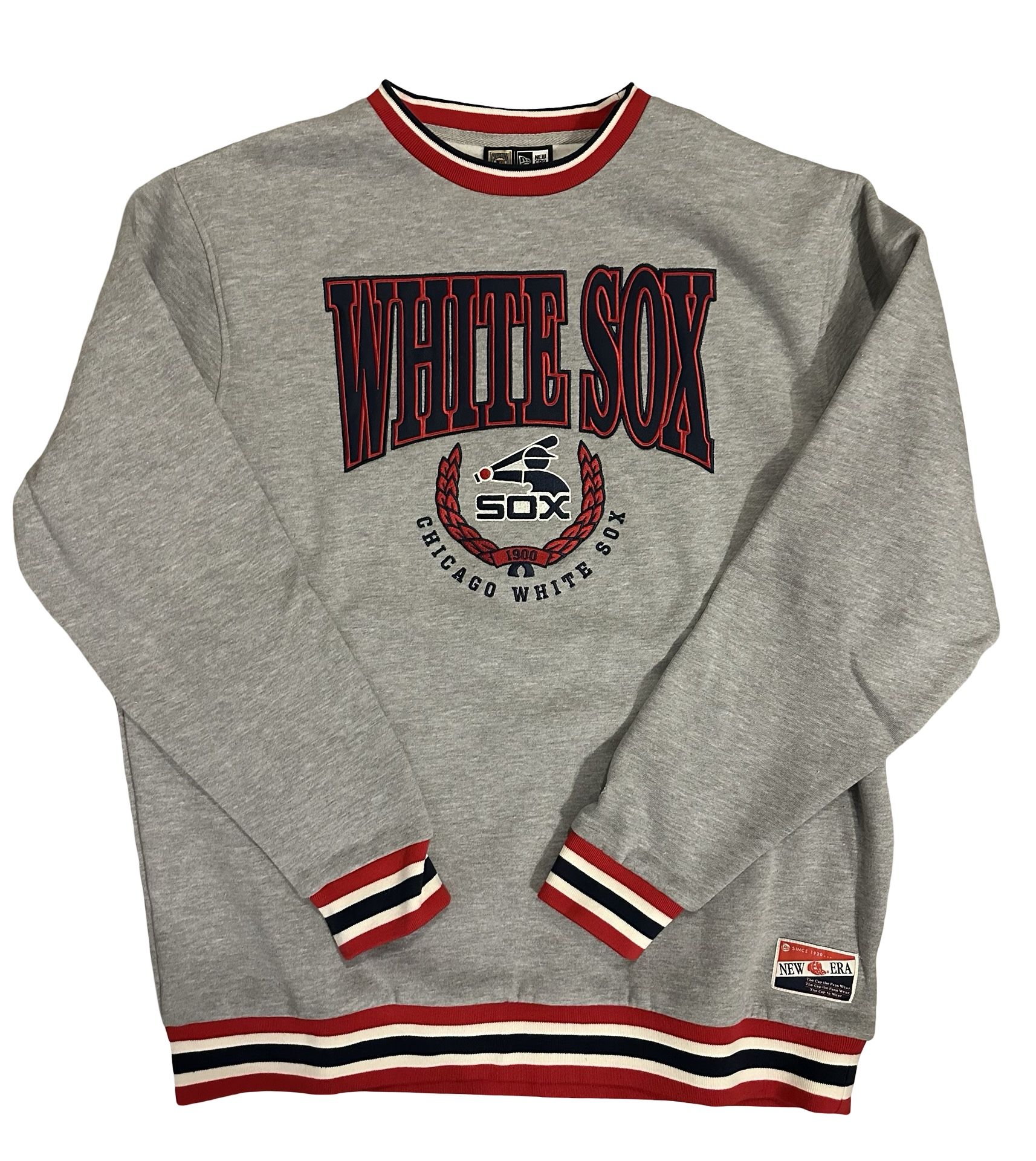 Chicago White Sox COOPERSTOWN COLLECTION NEW ERA Crew Neck Fleece - XL