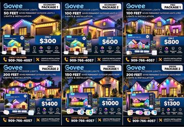 Permanent Govee Prism lights