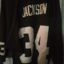 Raiders Football Throwback Jersey Sz Xxl Black Grey 