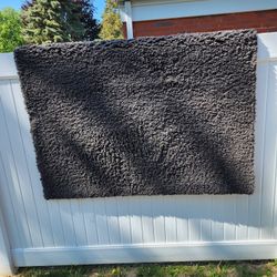 Home Decorators Collection Charcoal Shag Area Rug 5 ft x 7 ft