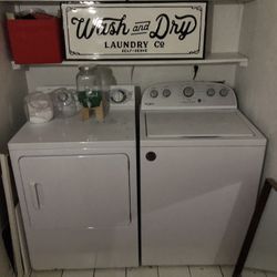 Gently Used Washer & Dryer