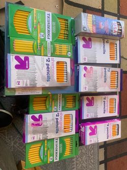Pencils over 200 for 15$