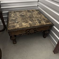 Elegant Marble Top Living Room Table Set – $1,200 (Set of 3)