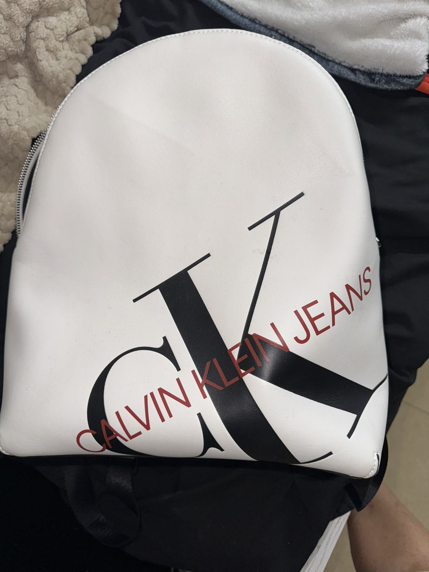 White Calvin klein Backpack