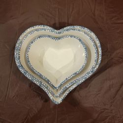 Heart Nesting Bowls