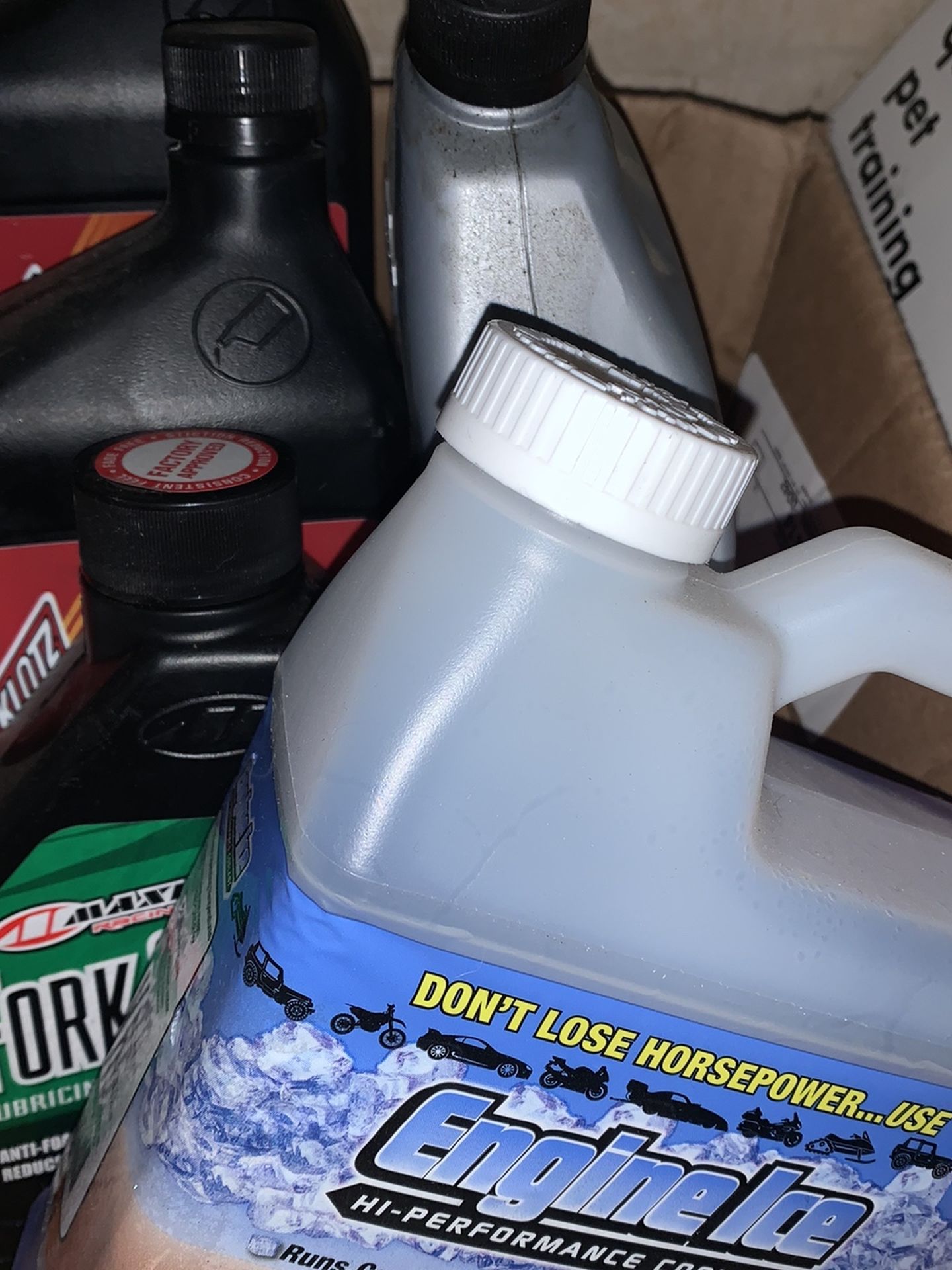 Motorcycle Oils And Fluids Maintaince $80