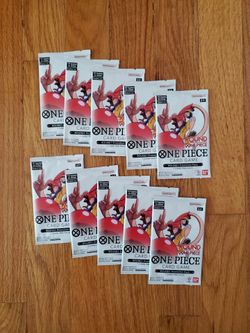 Round1 x One Piece TCG Promo Pack Lot Of 10