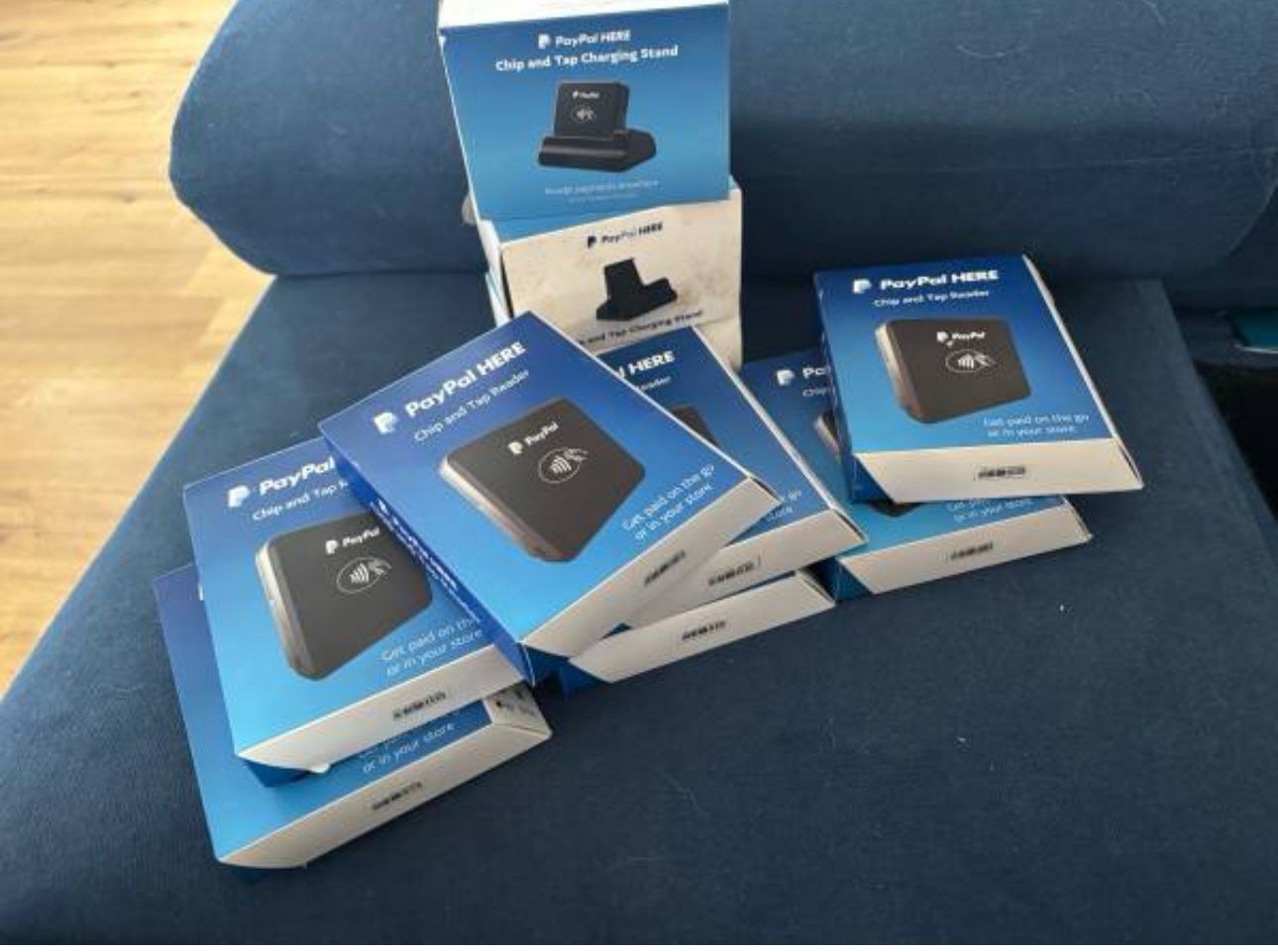 PayPal Chip And Tap Reader