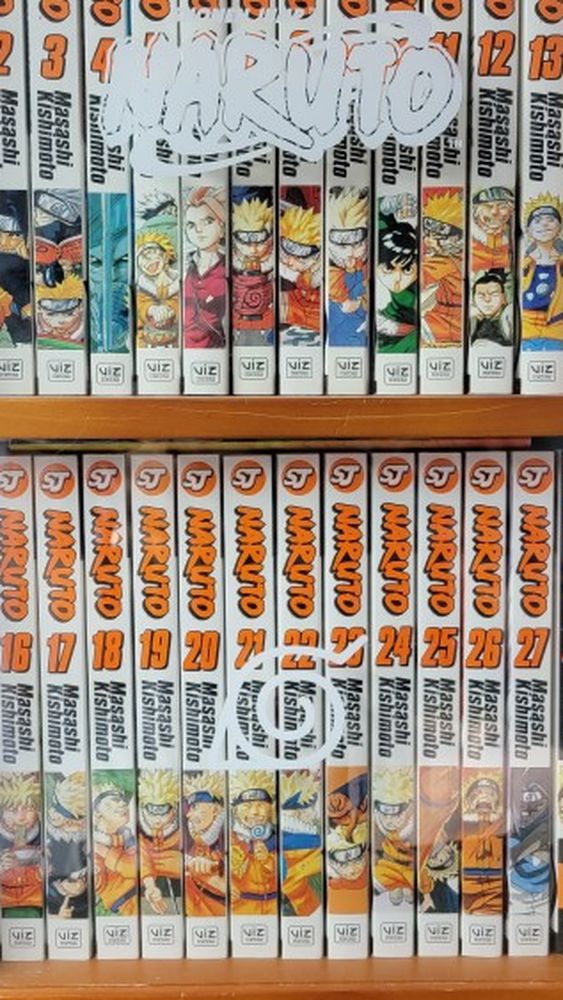 Naruto Shadow Box Complete Series Manga