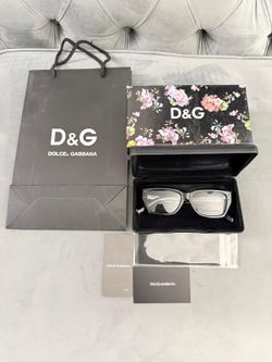 beautiful brand new dolce and gabbana women's eyeglasses. (MUST SELL TODAY)