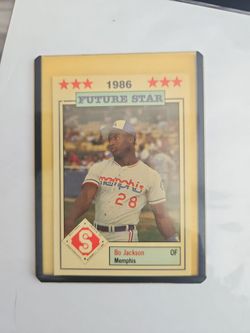 Bo Jackson minor league card