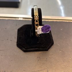 14k 6” Panel Link Bracelet 