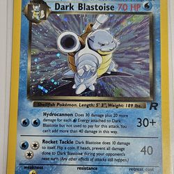 Dark Blastoise Holo 