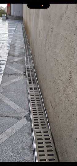 Stainless Steel Linear Channel Drain Grate