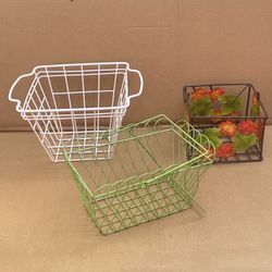 Wire Baskets Storage