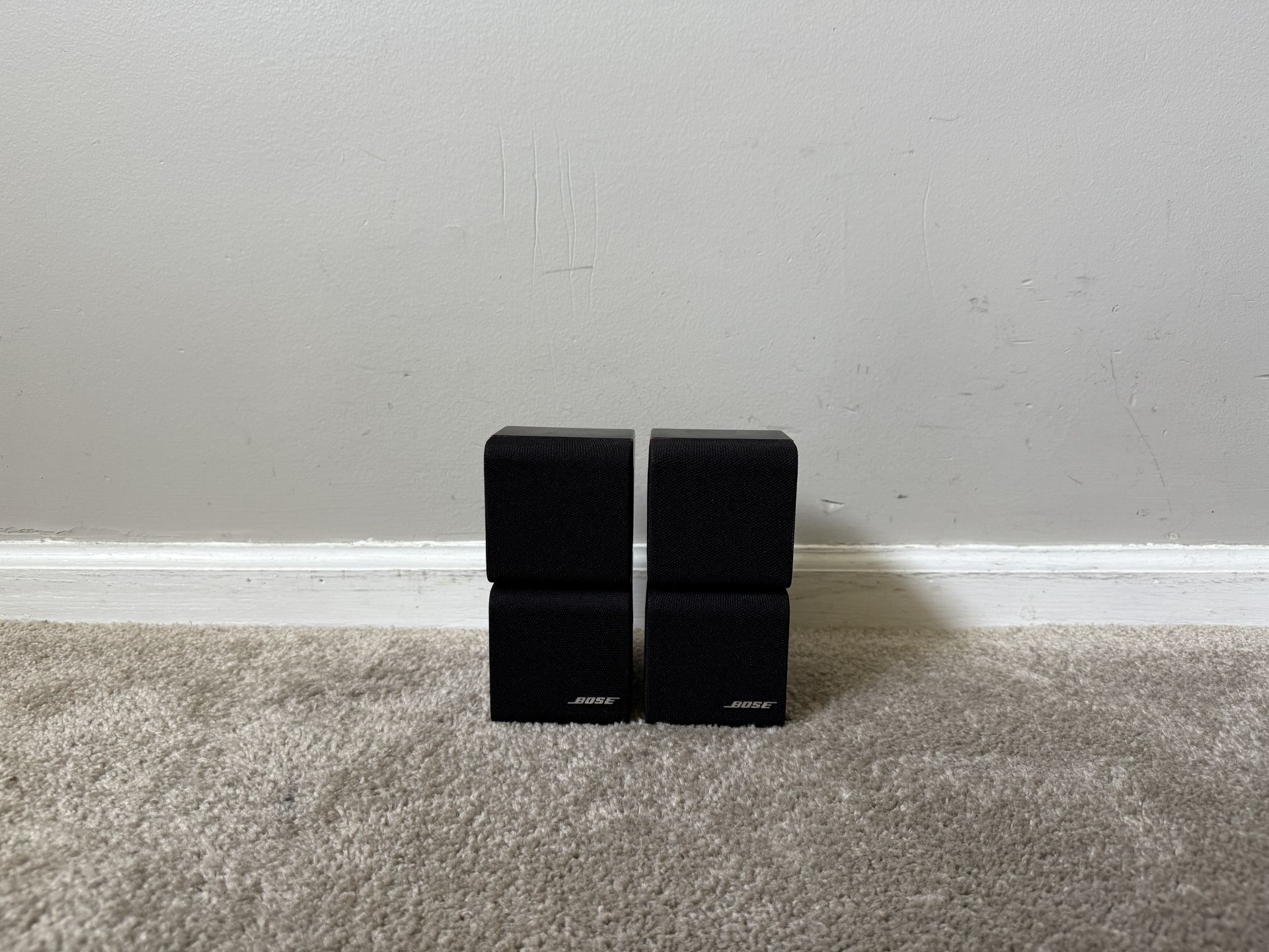 Bose 2 RedLine Double Cube Home Theater Surround Satellite Speakers
