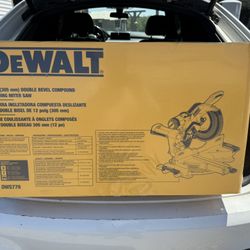 DEWALT 12-in 15-Amp Dual Bevel Sliding Compound Corded Miter Saw