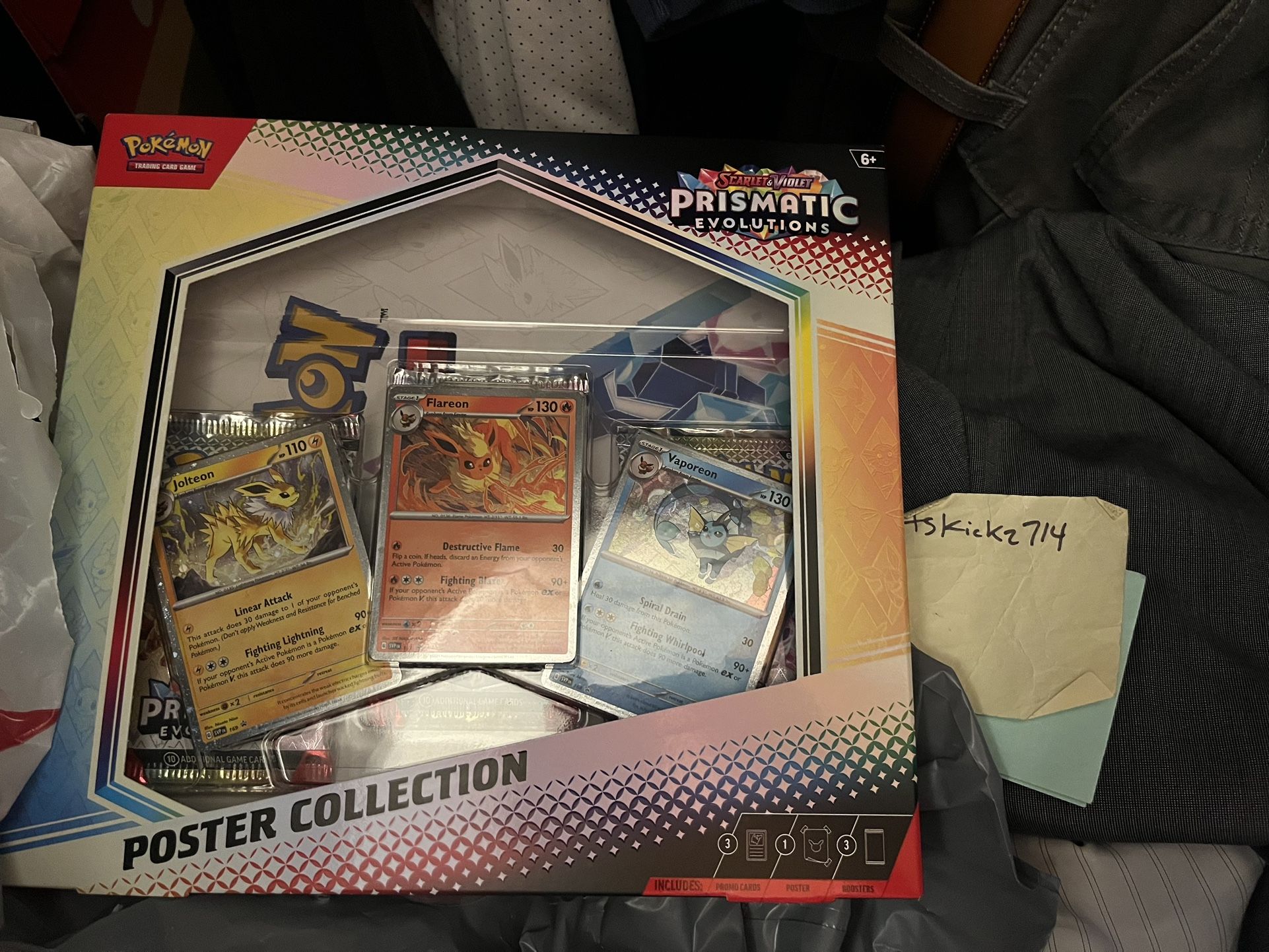 Prismatic Evolutions Poster Collection - SV: Prismatic Evolutions (PRE) $25