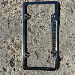 License plate frame