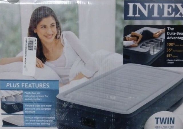 Intex PillowTop Raised Air Mattress