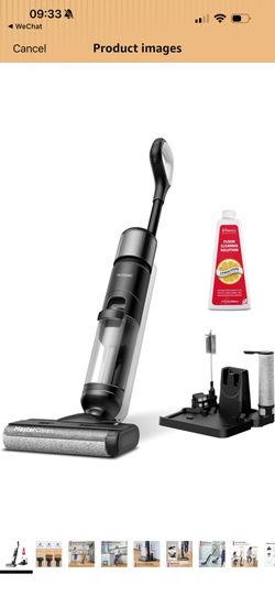 Brand New Unopened   Ultenic Wet Dry Vacuum Cleaner, Cordless Vacuum Mop Combo with Self-Cleaning, 50min Runtime, Smart Mess Detection, Edge Cleaning,