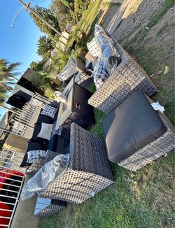 Patio furniture set outdoor new in the box