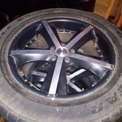 20" American Racing Rims And Tires 