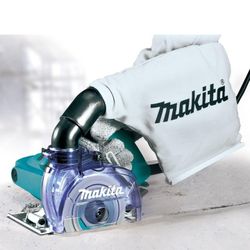 Makita 4100KB 5" Dry Masonry Saw, with Dust Extraction