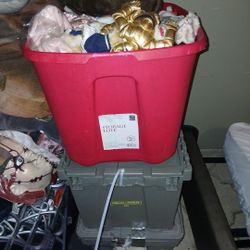 3 Large Container Of Beanie Babies