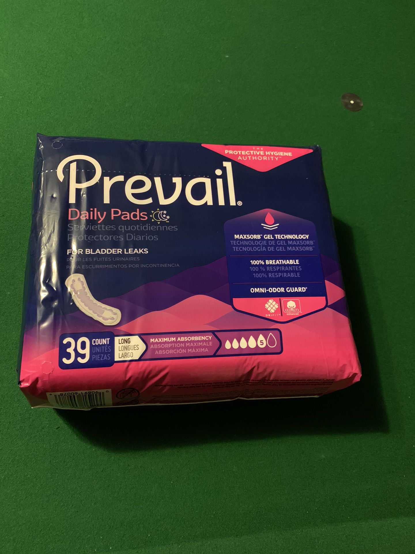 Prevail pads