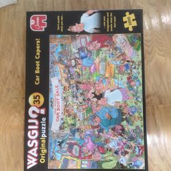 WASHIJ Puzzle, Car Boot Capers