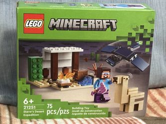 New lego Minecraft Steve's Desert Expedition (21251)